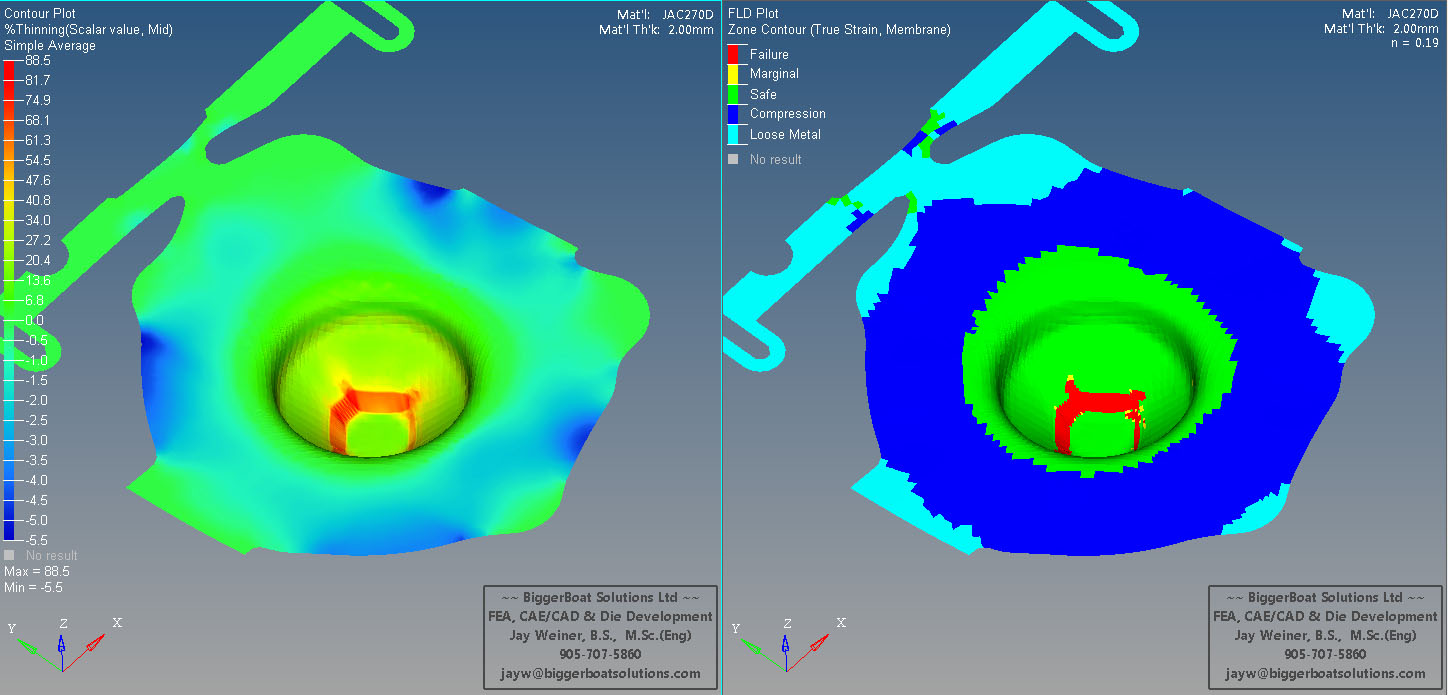 Metal Forming Simulation Stamping Simulation Tool Die Design - 